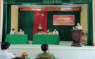 Đảng ủy xã Phúc Thịnh sơ kết giữa nhiệm kỳ 2020 - 2025