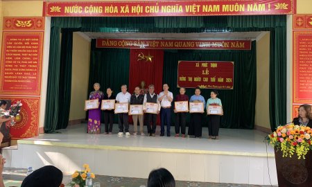 Tổ chức Lễ mừng thọ cho Người cao tuổi năm 2024 xã Phúc Thịnh